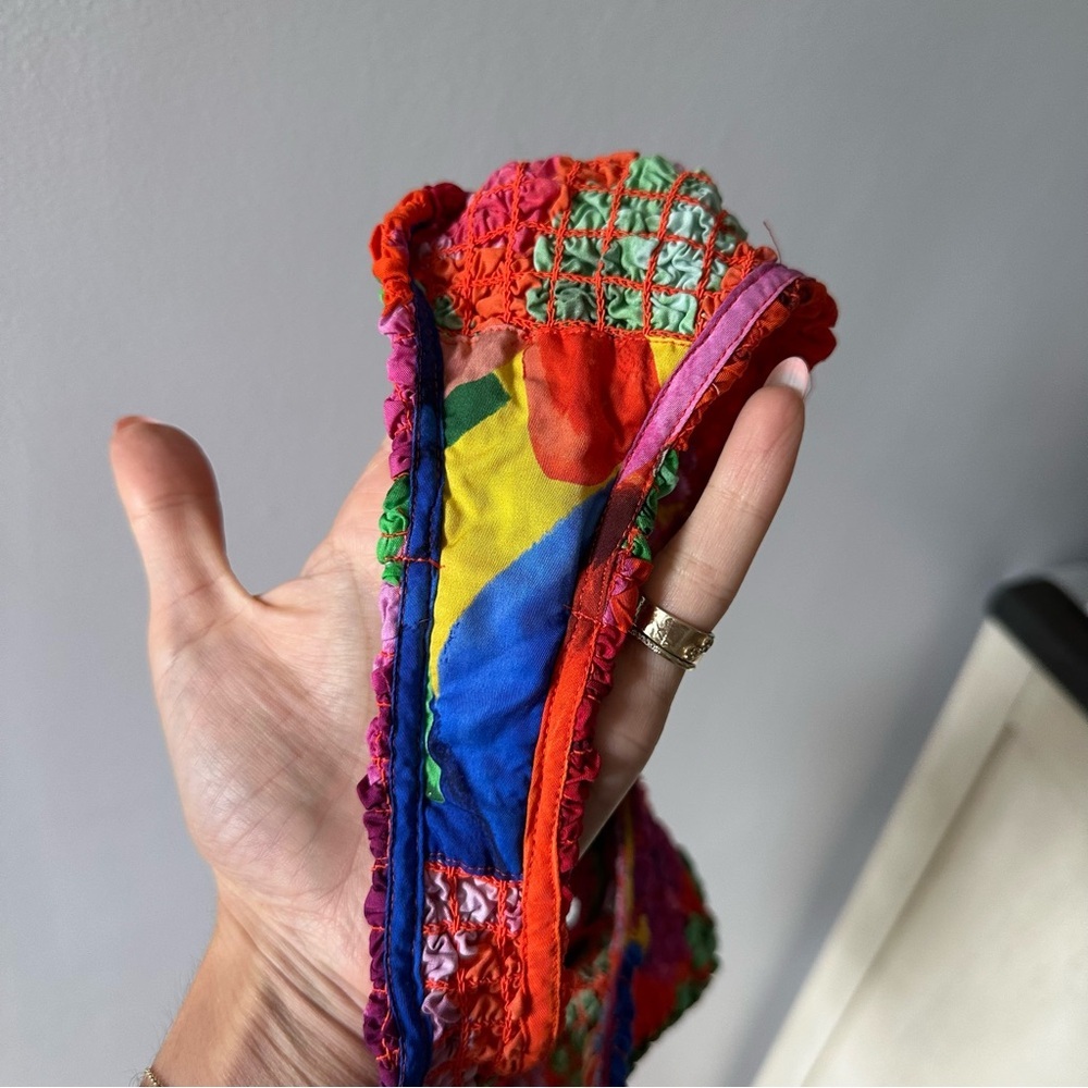 Mara Hoffman Multicolor Floral Textured Bodysuit - Picture 10 of 10
